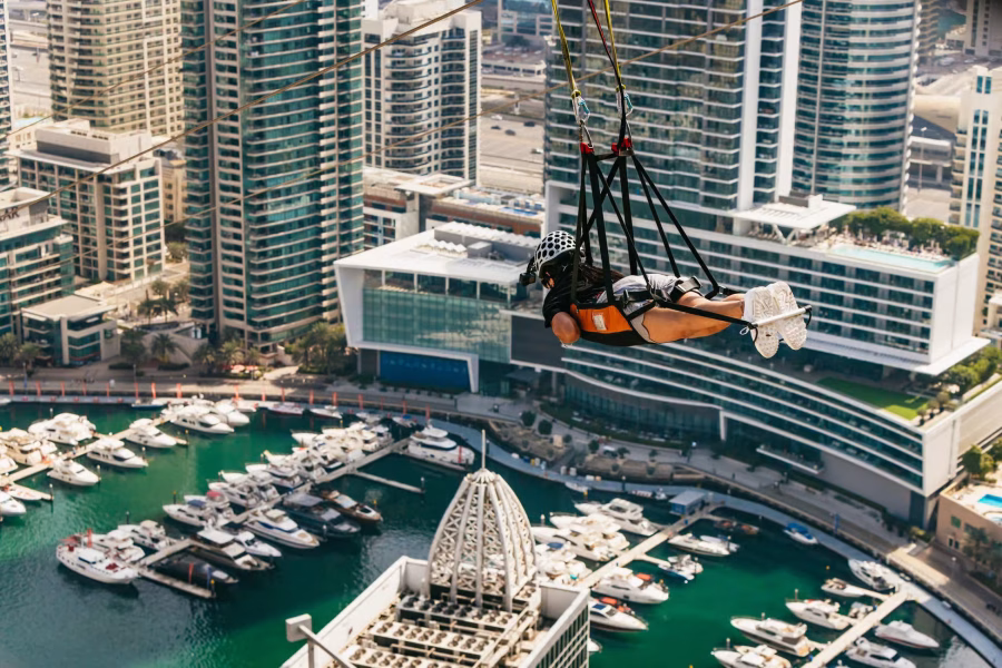 Zipline – XLine Dubai Marina